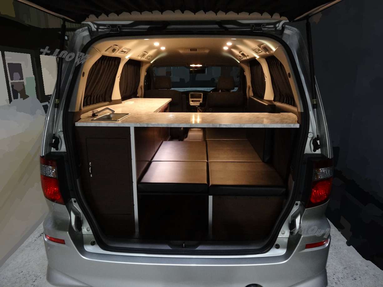 アルファード ANH10 事務室車登録