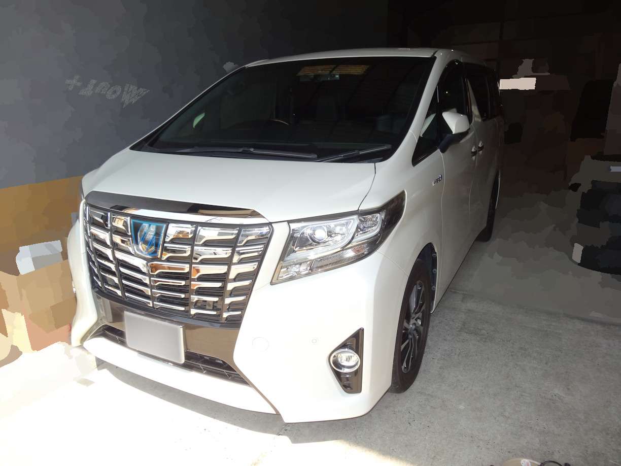 アルファード AYH30 キャンピング車登録