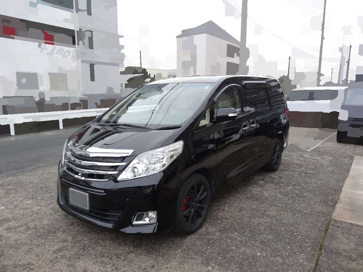 アルファード ＧＧＨ２５  キャンピング車登録